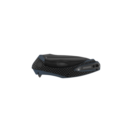 Kershaw Knives™ Natrix Sub-Frame Lock 7007CF Black Carbon Fiber and Blue G10 8Cr13MoV Stainless Steel Pocket Knife