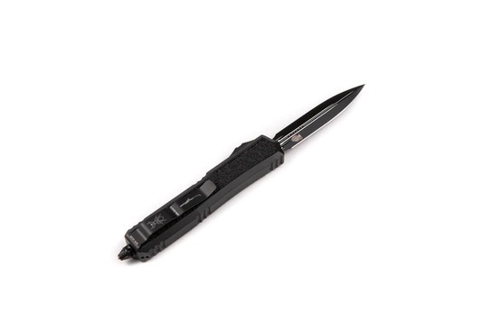 Microtech Knives, LLC™ Makora D/E OTF 206-1TS Black Aluminum Premium Stainless Steel Pocket Knife