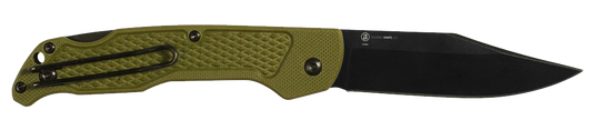 Ontario Knives™ Camp Plus EDC Lockback 4315 FOREST Forest Green GFN 420 Stainless Steel Pocket Knife