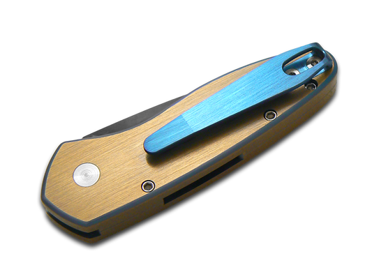 Pro-Tech Knives, LLC™ Sprint Auto 2952 Bronze 6AL4V Titanium CPM S35VN Stainless Steel Pocket Knife