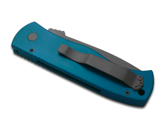 Pro-Tech Knives, LLCโข Emerson CQC7 Auto E7T01-BLUE Blue 6061-T6 Aluminum 154CM Stainless Steel Pocket Knife