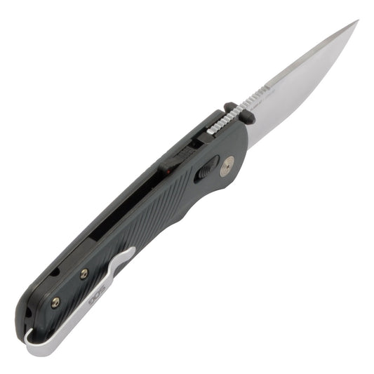 SOG Specialty Knives™ Flash AT 11-18-11-41 Dark Grey GRN D2 Semi-Stainless Steel Pocket Knife