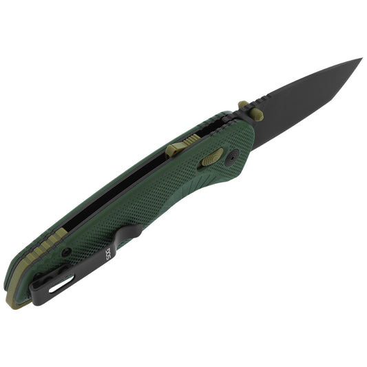 SOG Specialty Knives™ Aegis AT 11-41-13-41 Forest Green GRN D2 Semi-Stainless Steel Pocket Knife