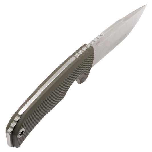 SOG Specialty Knives™ Tellus Fx Fixed Blade 17-06-01-43 OD Green GRN CRYO 440 Stainless Steel Knife