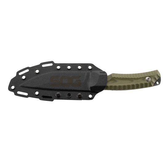 SOG Specialty Knives™ Hidaka FX Fixed Blade SOG-17-27-01-57 OD Green Micarta CPM 3V Carbon Steel Knife