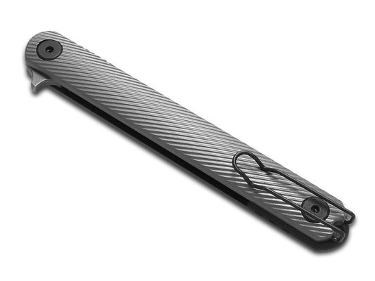 Spartan Blades, LLC™ Nemec Liner Lock SFBL12TI Polished 6AL4V Titanium CPM S35VN Stainless Steel Pocket Knife