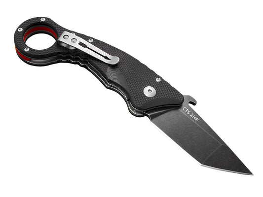 Spartan Blades, LLC™ Ronin Shoto Karambit Liner Lock SFBL9BK Black G10 154CM Stainless Steel Pocket Knife
