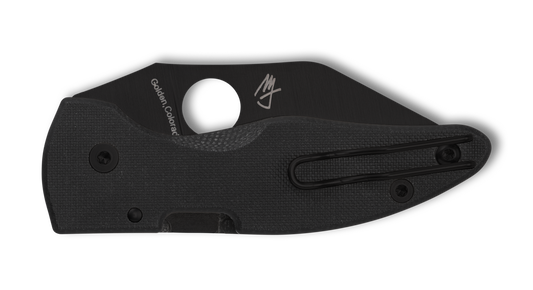 Spyderco Knives™ Microjimbo Lockback C264GPBK Black G-10 CPM S30V Stainless Steel Pocket Knife