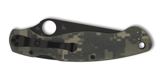 Spyderco Knives™ Military 2 Lockback C36GPCMOBK2 Camo G-10 CPM S30V Stainless Steel Pocket Knife