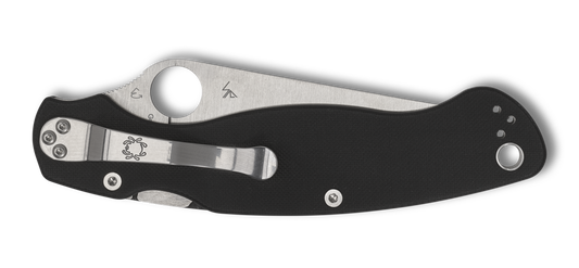 Spyderco Knives™ Military 2 Lockback C36GS2 Black G-10 CPM S30V Stainless Steel Pocket Knife