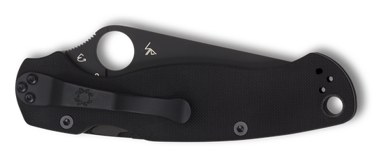Spyderco Knives™ Para Military 2 Liner Lock C81GPBK2 Black G-10 CPM S45VN Stainless Steel Pocket Knife