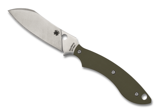 Spyderco Knives™ Stok Bowie FB50GPOD OD Green G10 8Cr13MoV Stainless Steel Knife
