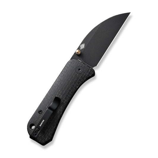 WE Knife Co., Ltd™ Banter Liner Lock WE19068J-1 Black Micarta CPM S35VN Stainless Steel Pocket Knife