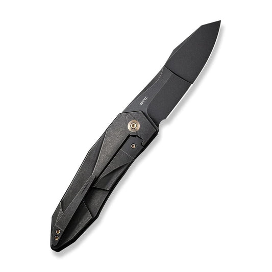 WE Knife Co., Ltd™ Solid Frame Lock WE22028-1 Black 6AL4V Titanium CPM 20CV Stainless Steel Pocket Knife