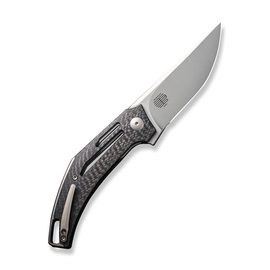 WE Knife Co., Ltd™ Speedliner Liner Lock WE22045B-1 Black Carbon Fiber CPM-20CV Stainless Steel Pocket Knife