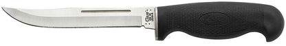 W.R. Case XX Knives Lightweight Black Synthetic Clip Fixed Blade Stainless 00583