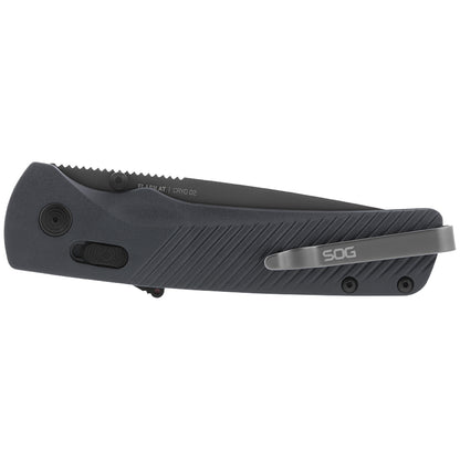 SOG Specialty Knives™ Flash AT Lever Lock 11-18-06-57 Urban Grey Glass-Reinforced Nylon D2 Semi-Stainless Steel Pocket Knife