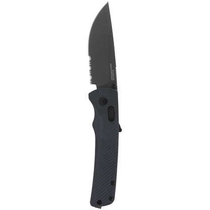 SOG Specialty Knives™ Flash AT Lever Lock 11-18-06-57 Urban Grey Glass-Reinforced Nylon D2 Semi-Stainless Steel Pocket Knife