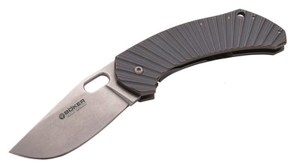 Böker Tree Brand Knives™ Aurora Framelock 112629 Titanium 154CM Stainless Steel Pocket Knife
