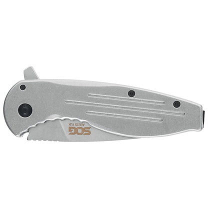 SOG Specialty Knives™ Aegis FLK Frame Lock 14-41-02-42 Stainless Steel 8Cr13MoV Stainless Steel Pocket Knife