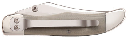 W.R. Case XX Knives U.S. Army Tan G10 Mid Folding Hunter Stainless Pocket Knife 15017