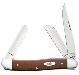 W.R. Case XX Knives Smooth Chestnut Bone Stockman Stainless Pocket Knife 28701