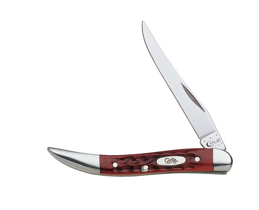 W.R. Case XX Knives Jigged Old Red Bone Pocket Knife Worn Toothpick Stainless Pocket Knife 00792
