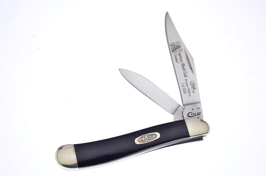 W.R. Case XX Knives America's Black Coal Corelon Peanut 1/1200 Stainless Pocket Knife 9220ABC