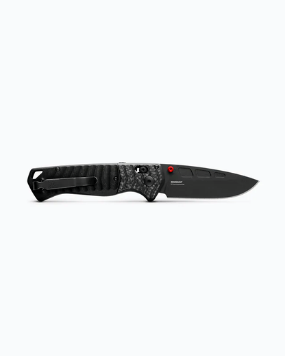 Benchmade, Inc.™ PSK 593BK-01 Carbon Fiber and Black G10 CPM-MagnaCut Stainless Steel Pocket Knife