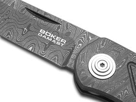 Böker Tree Brand Knives™ Gorski Slide Lock 111621DAM Stainless Damascus Steel Stainless Damascus Steel Pocket Knife