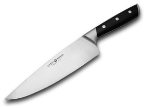 Böker Forge Knives™ Chef's Knife 03BO501 Black Synthetic Stainless X50CrMoV15 Steel Knife