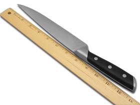 Böker Forge Knives™ Kitchen Vegetable Knife 03BO506 Black Synthetic Stainless X50CrMoV15 Steel Knife