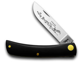 W.R. Case XX Knives Black Synthetic Sodbuster Pocket Knife 00095