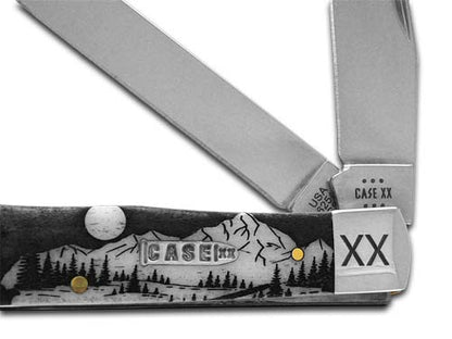 W.R. Case XX Knives Trapper Sasquatch Natural Bone Stainless Pocket Knife 06740SQH