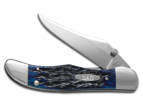 Case XX™ Knives Kickstart Mid Folding Hunter 2019 DAD Jigged Ocean Blue Bone 10584