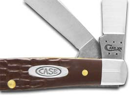 Case XX™ Knives Medium Stockman Jigged Brown Delrin Stainless Pocket Knife 00106