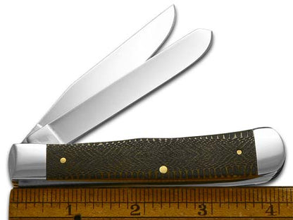 W.R. Case XX Knives Diamondback Antique Bone Trapper 1/500 Stainless Pocket Knife CA10743 SS