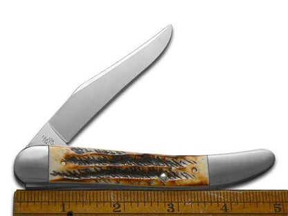 W.R. Case XX Knives Old Dog 6.5 Bonestag & 154CM Stainless 10791 Pocket Knife