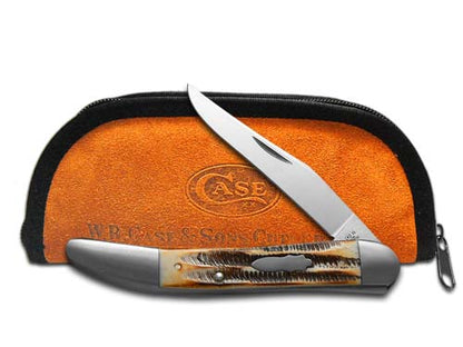 W.R. Case XX Knives Old Dog 6.5 Bonestag & 154CM Stainless 10791 Pocket Knife