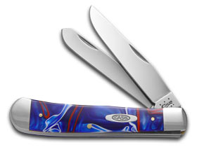 W.R. Case XX Knives Kirinite Patriot Trapper Stainless Pocket Knife 11200
