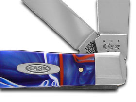 Case XX™ Knives Trapper Patriotic Kirinite Handle Stainless Pocket Knife 11200