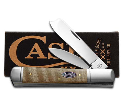 Case XX™ Knives Razor Jack 11422 Curly Maple Tru-Sharp Stainless Pocket Knife