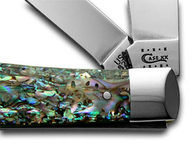 Case XX™ Knives Trapper Genuine Abalone Stainless Pocket Knife 12000