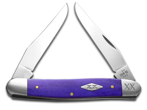 WR Case XX Muskrat Ultra Violet Roses 12506R Stainless 1/500 Knife