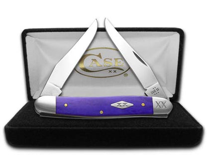 W.R. Case XX Knives Muskrat Ultra Violet Bone 12506 Stainless 1/500 Pocket Knife