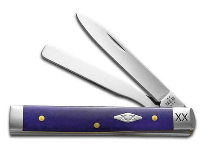 W.R. Case XX Knives Baby Doc Ultra Violet Bone 12508 Stainless 1/500 Pocket Knife