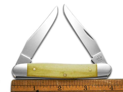 W.R. Case XX Knives Muskrat Smooth Antique Bone 12511 Stainless 1/500 Pocket Knife