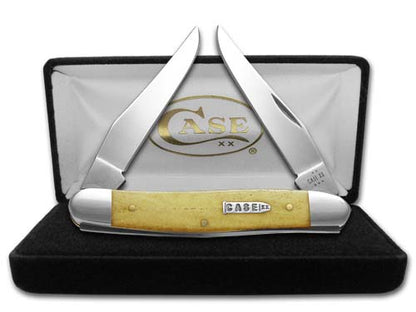 W.R. Case XX Knives Muskrat Smooth Antique Bone 12511 Stainless 1/500 Pocket Knife