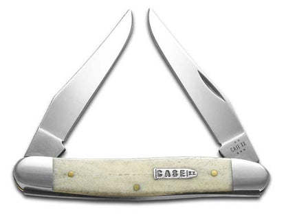 W.R. Case XX Knives Muskrat Smooth Natural Bone 12512 Stainless 1/500 Pocket Knife
