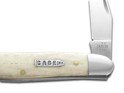 W.R. Case XX Knives Muskrat Smooth Natural Bone 12512 Stainless 1/500 Pocket Knife